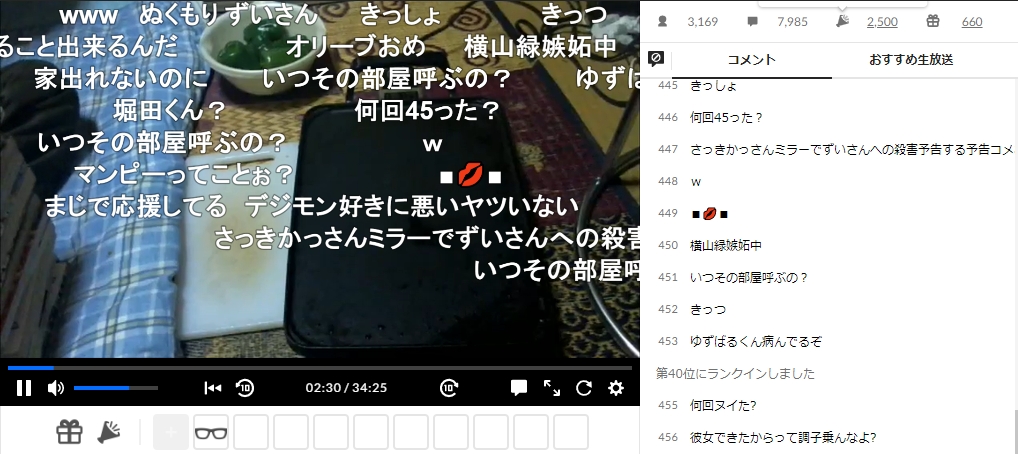 ずいえき　ニコ生　彼女